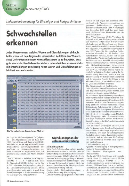 Schwachstellen erkennen- Lieferantenbewertung für Einsteiger und Fortgeschrittene